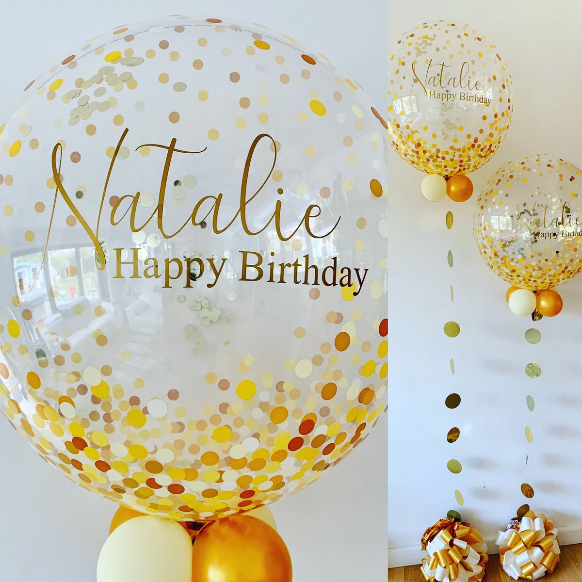 CreativeWeddin4's tweet photo. Loving these #qualatex confetti print balloons for today’s balloon delivery. https://t.co/WkGn8LJrro
