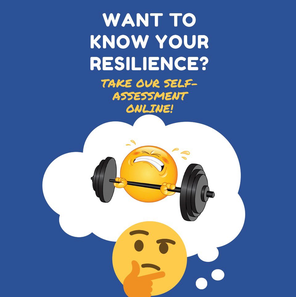 ProjectPROTECH's tweet photo. Curious about your #resilience / #抗逆力? 🤔 Want to learn how to maximize your ability to ‘bounce back’ from challenges? 😎 Take our online self-assessment to find out! 📲 https://t.co/2HflxF2Aa2

#projectPROTECH #PROTECHyourself #PROTECHyourcommunity https://t.co/xsZyRFQmWi