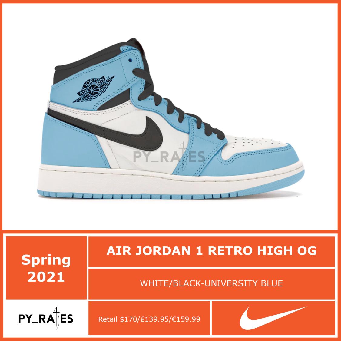 blue jordan 1 may 2020