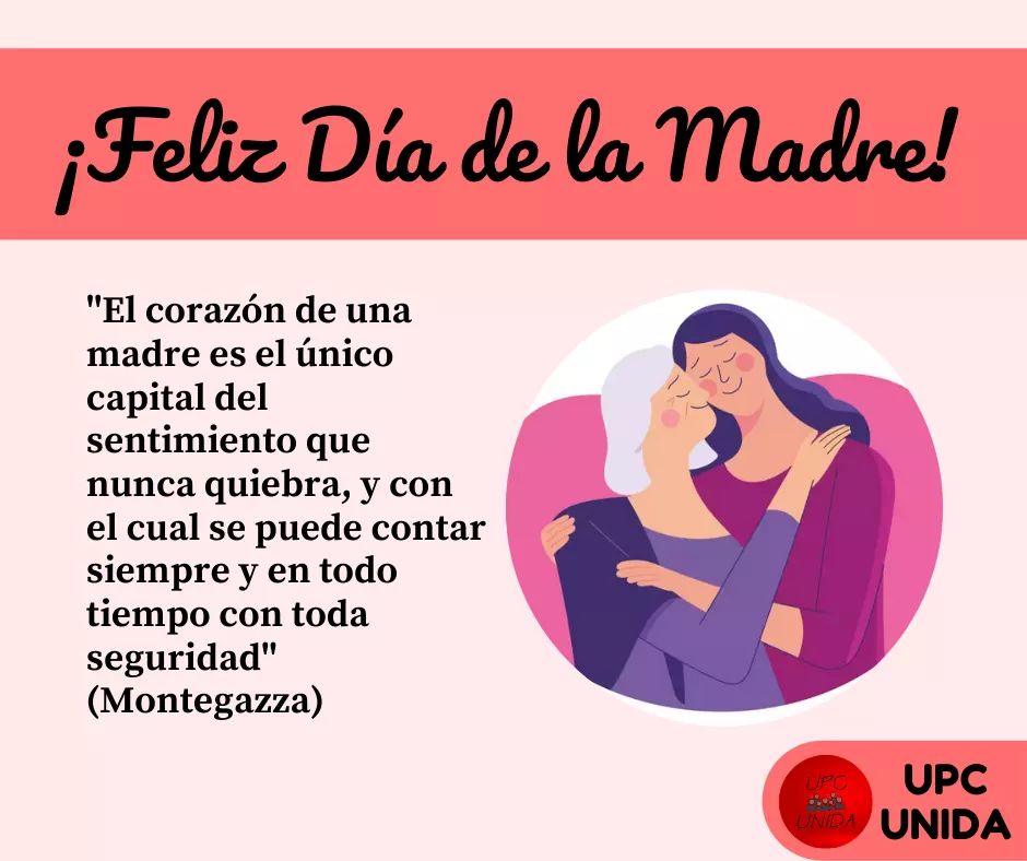 UPCunida's tweet photo. #FelizDiadeLaMadre
Deseamos un Feliz Día de la Madre a todas aquellas que nos acompañan en nuestra vida académica, a todas aquellas que son soporte y motivación para ser mejores personas cada día, y a todos los padres que hacen el rol de padre y madre a la vez. ¡Gracias! ❤️ https://t.co/ytXiFGjvaJ