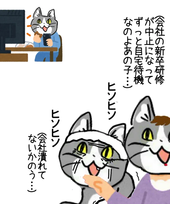 新卒「いつまで自宅待機なのか分からないけどとりあえずヨシ!」 #現場猫 