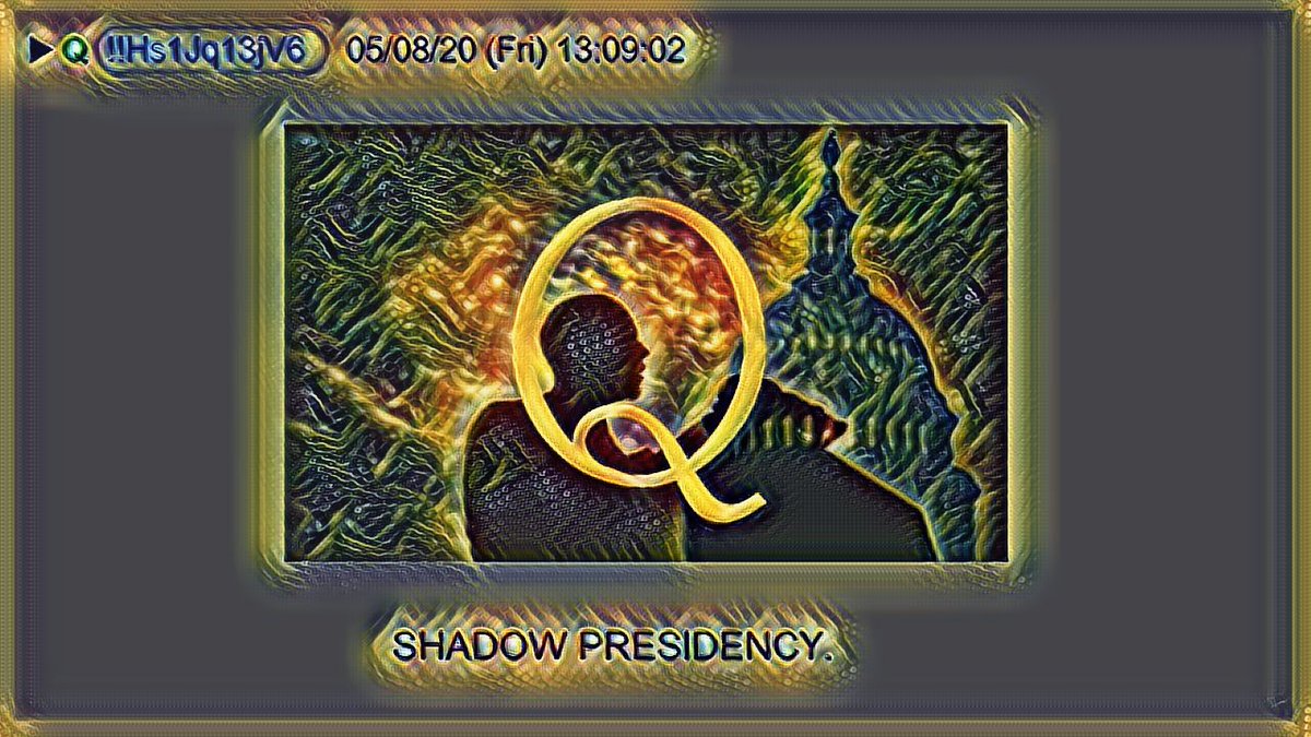 1) This is my  #Qanon thread for May 10, 2020Q posts can be found here: https://qanon.pub/  https://qalerts.app/  Android apps: http://bit.ly/Q-Map    http://bit.ly/Q-alerts  My Theme: Shadow Presidency