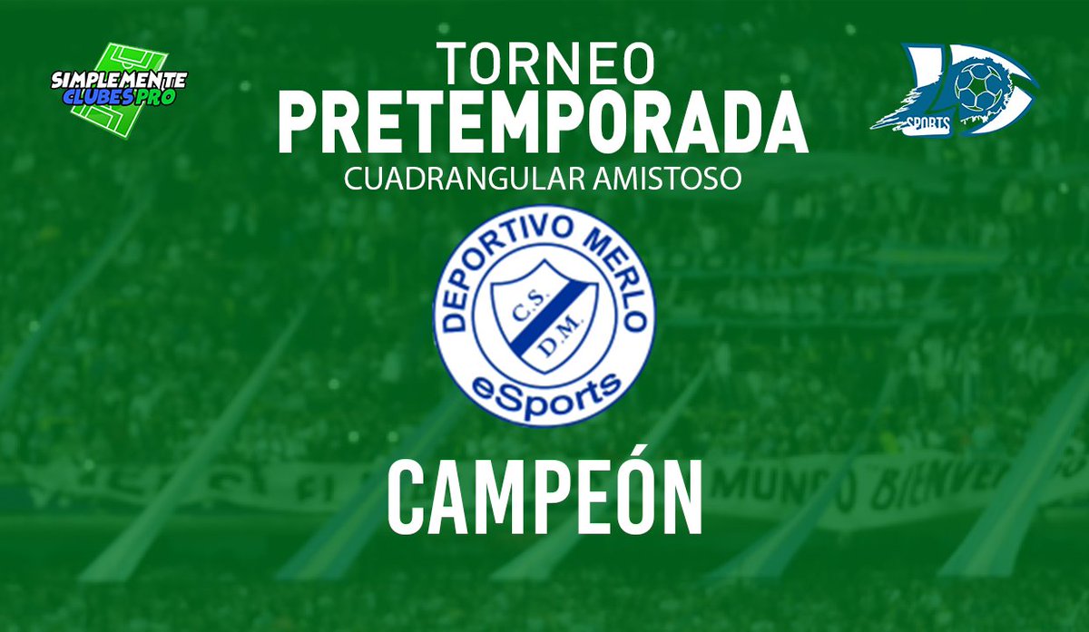 SimplementeCPro's tweet photo. #CuadrangularAmistoso @radiomoovfm
DEPORTIVO MERLO CAMPEÓN🏆
@CSDMerloeSports venció 1-0 a @AlmagroeSports en el tiempo extra y se quedó con el cuadrangular
Gracias al Charro, al Tricolor, a @HuracanEsports y @FlandriaClubPro por la participación. Gran tarde a puro Clubes Pro https://t.co/L57VNvKL7F