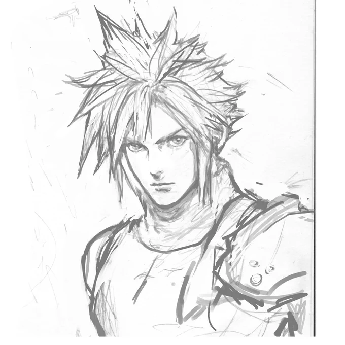 I'm a fan of most minus Red's. Idk, for some reason, I pictured him more 'lionized' if that makes any sense? Resembling Scar or Jafar in the eyes to nose region. Anyways, gonna mess with commissions a bit, may stream these in the future showing my processes and whatnot #FF7Remake 