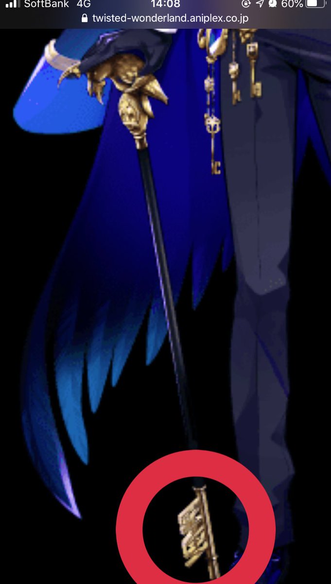 杖のここ！！！！！どうなってるんですか！！！！！ 見えません