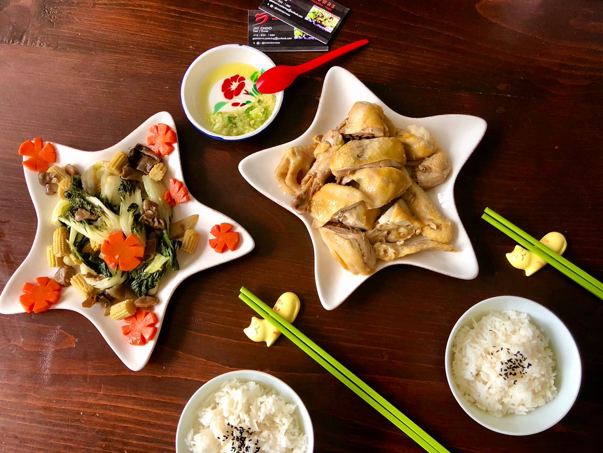 Our #takeoutFood tonite, courtesy of @masterchefcda Season4 finalist chef <a href="/chooboyrox/">Jay Choo</a>. Mother’s Day dinner, personally delivered to my mom by chef!  Hubby @thrillerkb inhaled his dinner. Mom calls. Impressed. You nailed dish considered as Chinese “coq au vin”! Tks!#supportlocal