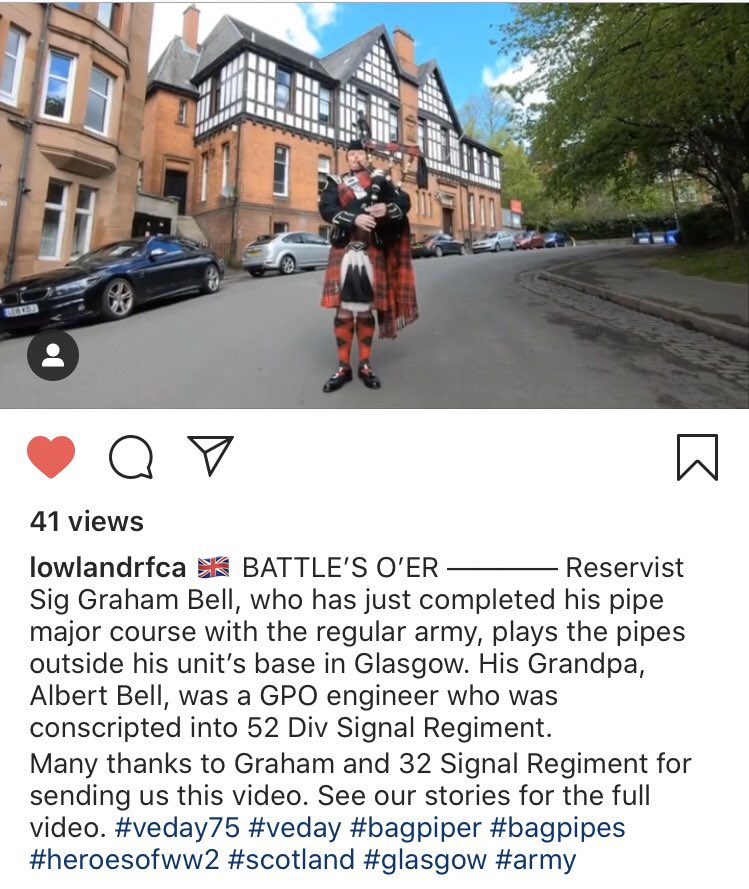 Great job Graeme and a huge honour being a piper to Her Majesty &amp; Glasgow ambassador <a href="/Lowland_RFCA/">Lowland RFCA</a> <a href="/GSUOTCOfficial/">GSUOTC Official</a> <a href="/BritishArmy/">British Army 🇬🇧</a> <a href="/32SignalRegt/">32SignalRegt</a> <a href="/TradesHouse/">Trades House Glasgow</a> @RuthDavidsonMSP <a href="/RMASandhurst/">Royal Military Academy Sandhurst</a> <a href="/COGSUOTC/">Comd Offr GSUOTC</a> <a href="/BotfieldColin/">Colin Botfield</a>