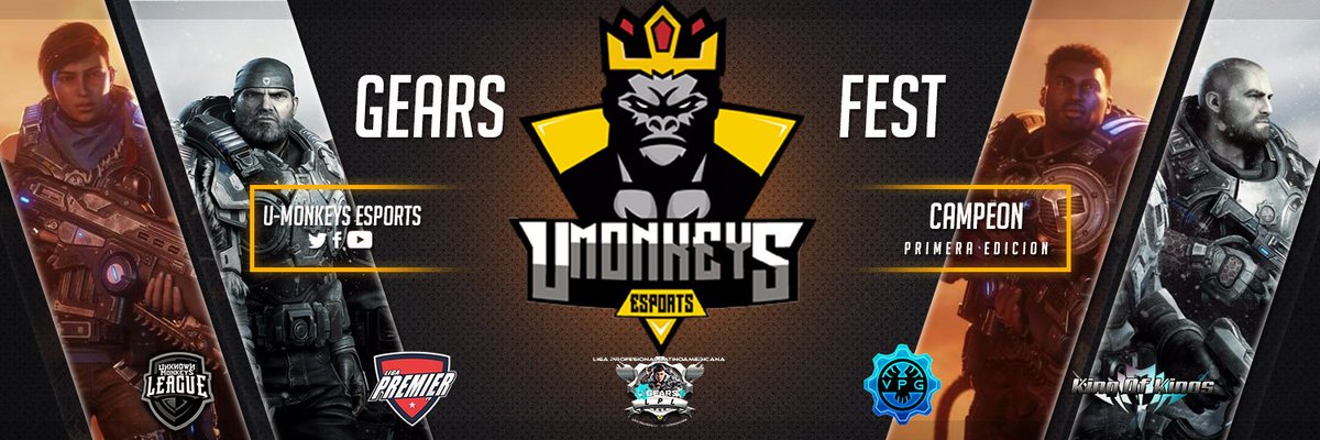 Quiero felicitar a <a href="/UMonkeysMx/">U-Monkeys 🔥</a> por haber sido campeones de #GearsFest en su primera edicion feliciades chicos!!
<a href="/mataomega/">MataoMega</a> 
@iThe_Papy 
<a href="/VisualProGames/">Visual Pro Games</a> 
<a href="/DeporteDigitalH/">Deporte Digital 01</a> 
<a href="/URyzeR/">RyzeR 🇲🇽</a>