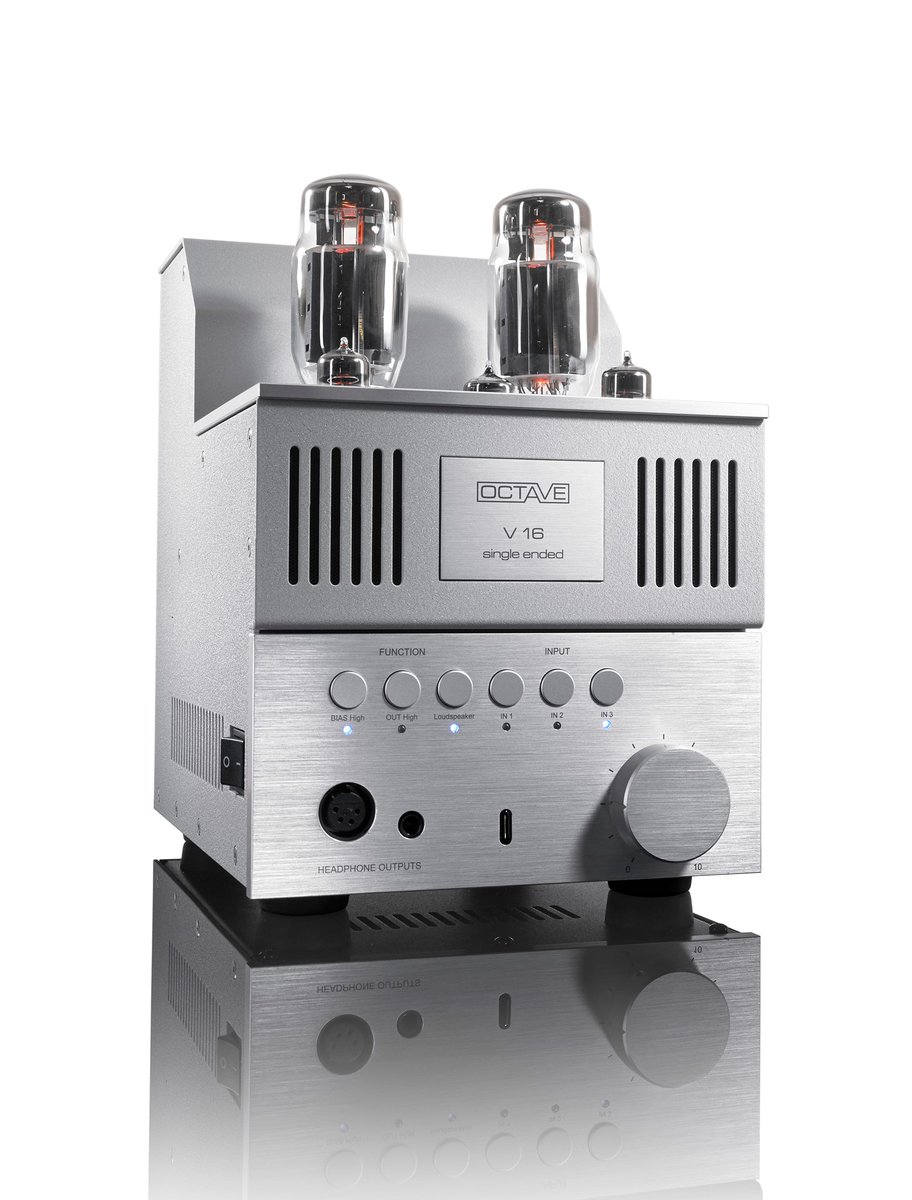 richcoln's tweet photo. The V 16 Single Ended Integrated Tube Amplifier from #Octave of Germany.
#Octaveaudio #gorgeous #audio #loudspeaker #homecinema #hifi #hiend #music #design #art #style #enjoy #lifesytle #life #quality #ilovehifi #technology #Soundsystem #Sound #luxury #lifestyle #amplifier https://t.co/vUH98hFyj7
