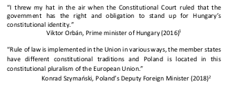 22. In short, the autocracies of HU & PL & their captured courts are seizing on ideas promoted by the  @BVerfG & pluralists to justify their defiance of EU law & the ECJ.