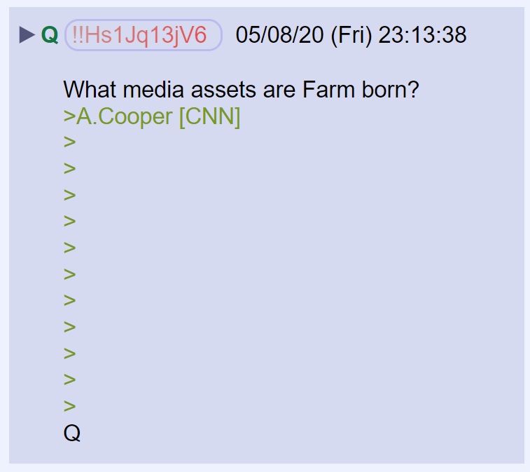 56) How many members of the media are CIA operatives (Farm Born)?