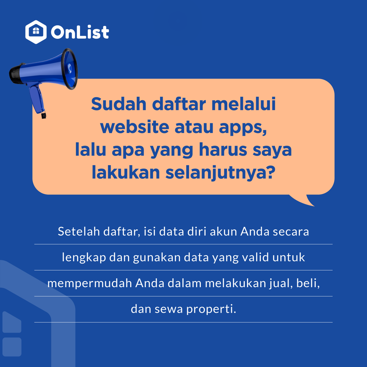 OnListMarketing's tweet photo. Nah, ini nih beberapa pertanyaan yang sering diajukan kepada tim OnList. Apakah kalian punya pertanyaan lebih lanjut mengenai service OnList?

Yuk, jangan ragu bertanya kepada kami atau tulis pertanyaan kalian di kolom komentar ya!
.
#OnList #OnListproperty #jualbeliproperti https://t.co/vivDVqWN1R
