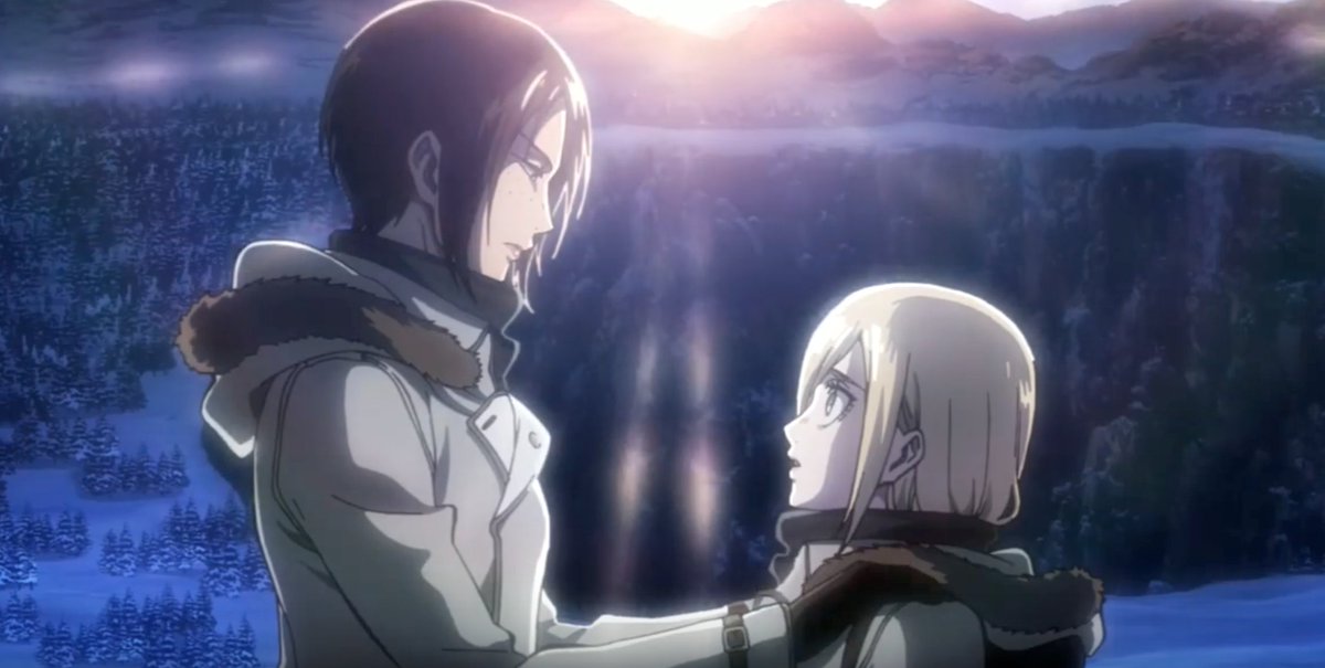 Finished re-watching S2 of AoT. Honestly I'm stunned. Historia's relationship with Ymir and her character arc centered around embracing her identity and being true to herself were both absolutely beautiful. Ymir's arc as well moved me. Season 2 hit harder this time around.