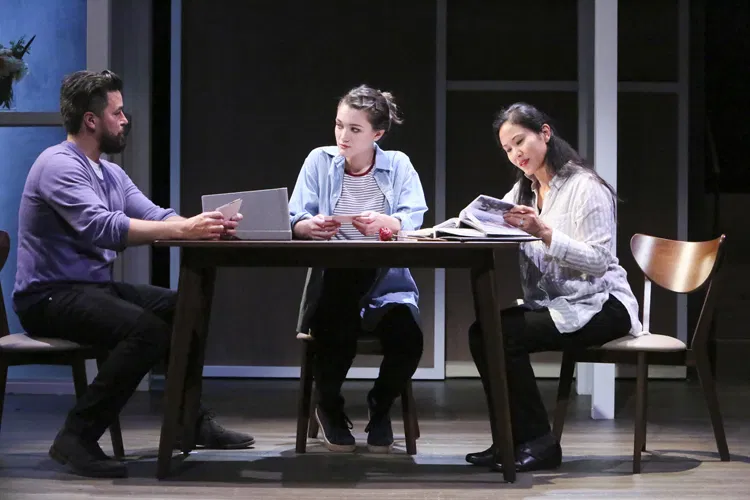 A heartbreaking production of Next to Normal starring  @DeedeeMagnoHall, Clifton Hall and  @isabriones_ as Diana, Dan and Natalie Goodman