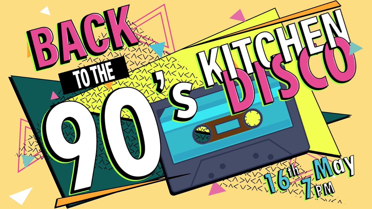 BlackBoxDiscos's tweet photo. This weekend 16th may we're back for another live kitchen disco.
All the best tunes from the 90s including all your shout outs Go to https://t.co/SFSNeggvww and join in the fun from the comfort of your own home 👍
@BlackBoxDiscos bringing some joy to you all in these tough times https://t.co/81eWpmJolA