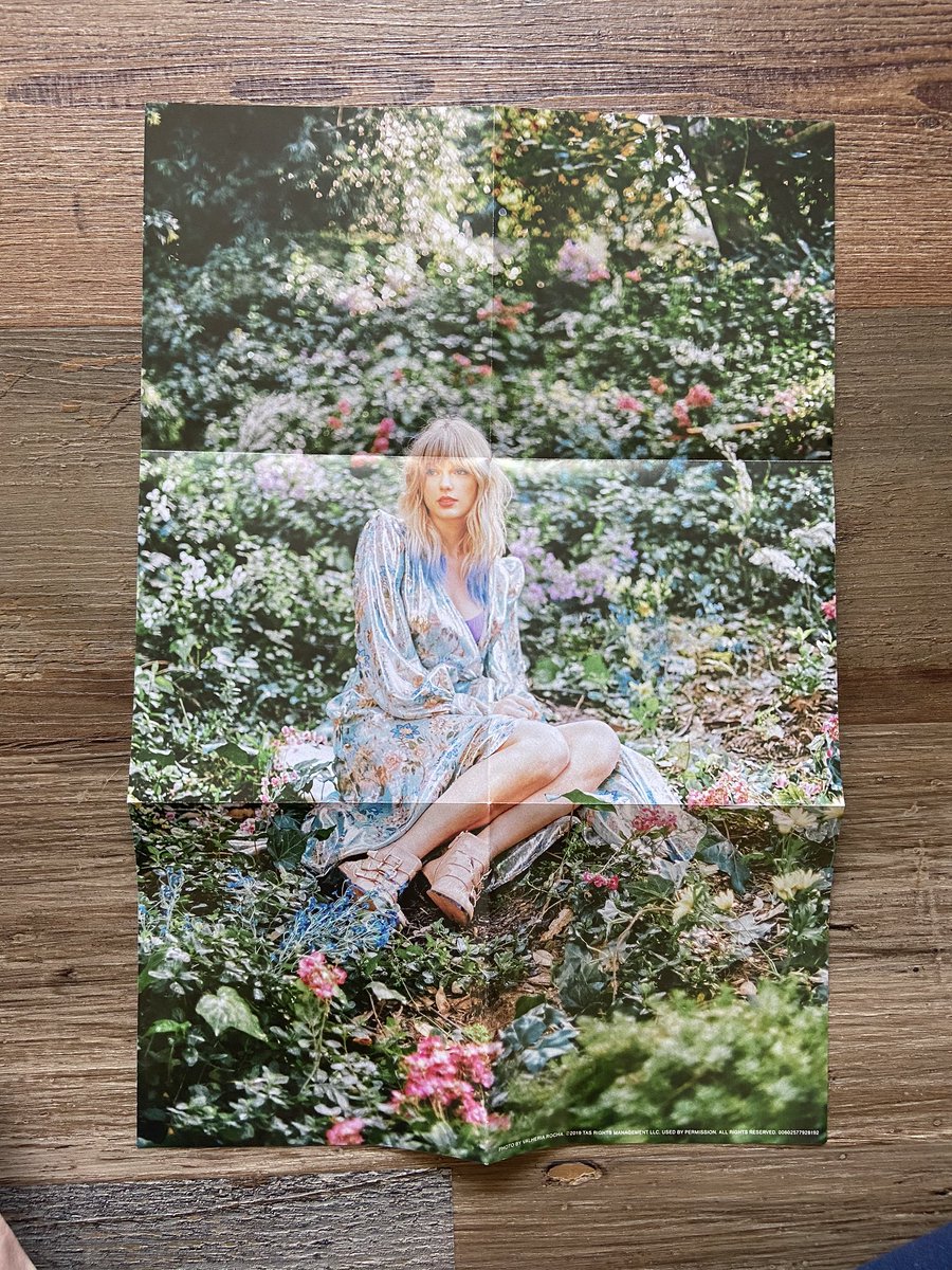 Taylor Swift Lover posters (came with Deluxe Albums)