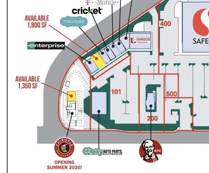 MyMcMinnville's tweet photo. #Chipotle has been confirmed for McMinnville. Opening in the Safeway parking lot by O’Reilly Auto Parts. Who’s hungry?! https://t.co/EFxI4fHd8o