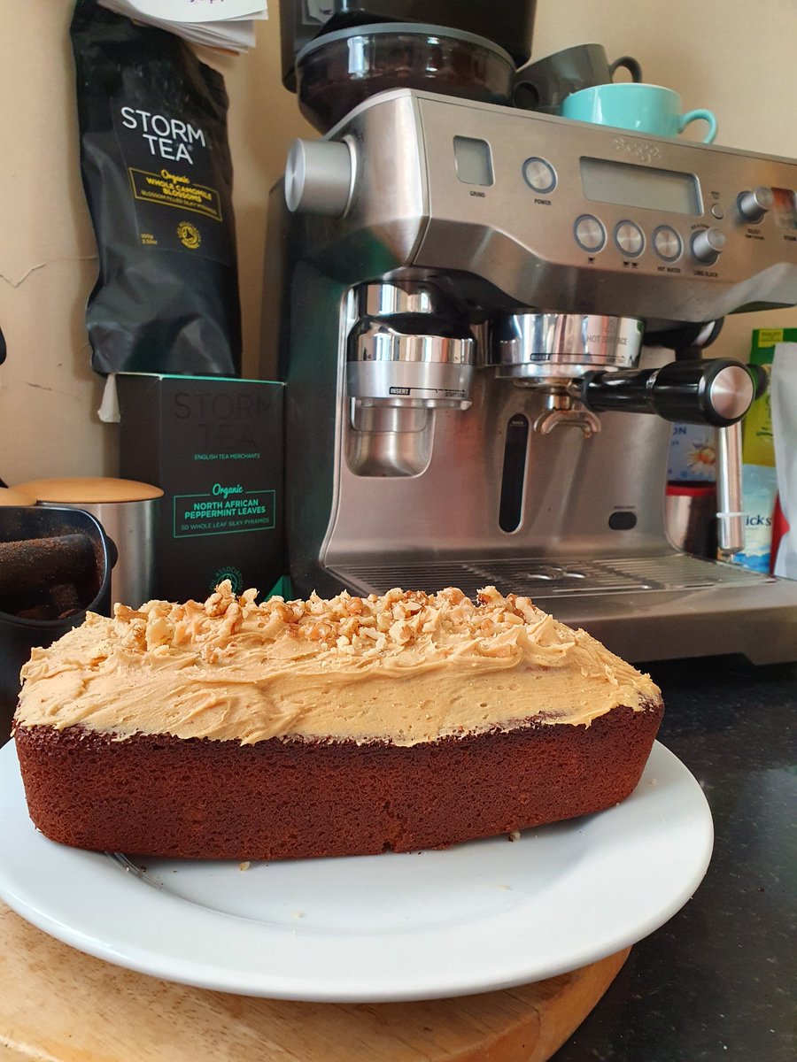 BentleysCoulby's tweet photo. Eventually, after being inspired by @TeessideFoodie's recent blog and 3 weeks of searching for all ingredients, we've baked this Banana, Coffee (@RountonCoffee of course) &amp; Walnut loaf. And yes, it tastes as yummy as it looks 😊 https://t.co/tsgHlcIkAx