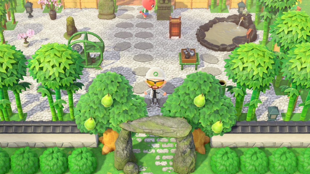 Kenishiwah's tweet photo. new entrance #AnimalCrossing #ACNH #NintendoSwitch https://t.co/ZvVKUwJZcT