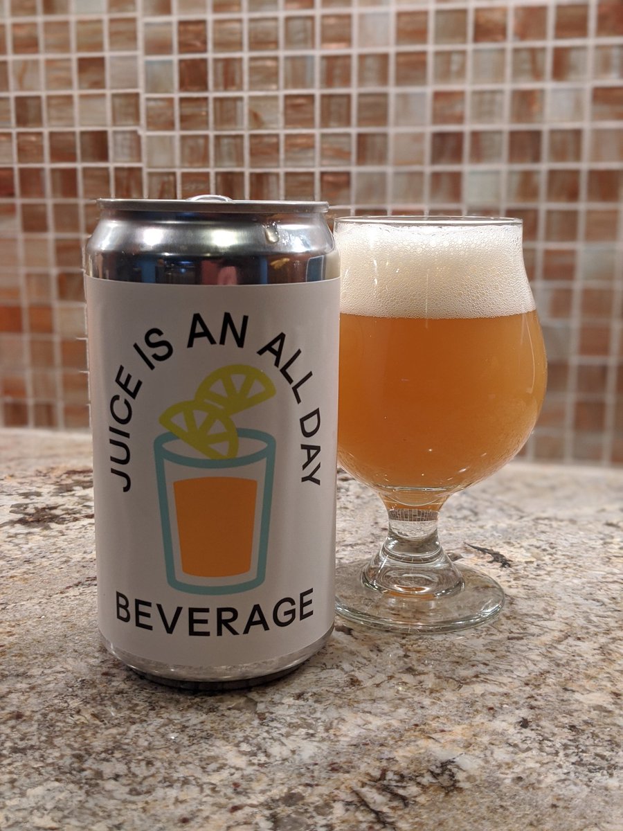 ShawnBGP's tweet photo. Juice Is An All Day Beverage, a #CollabFromHome @FairStateCoop @ModistBrewing @BlackShirtBrew @ForagerBrewery, 8.4% DDH DIPA with grapefruit, lime & vanilla.
I had high hopes but I'm having a hard time. I'll give it another shot but I'm bummed I didn't get more Strata or YCH ๐คทโโ๏ธ https://t.co/krnujSGZIC