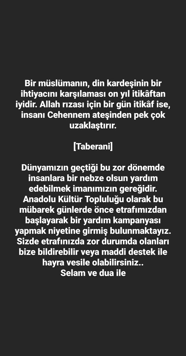 Hayırlı Ramazanlar 🌙