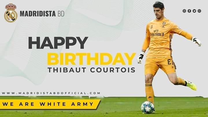 Happy birthday to one of the best GK in the world Thibaut Courtois!    