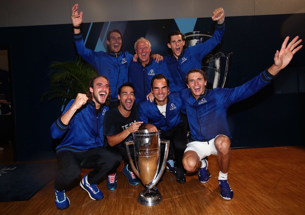 And Team Europe wins the Laver Cup 2019.