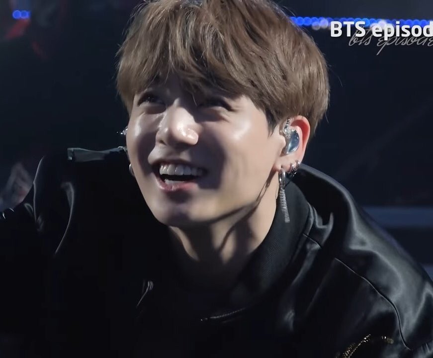 when he smiles? jungkook best boy