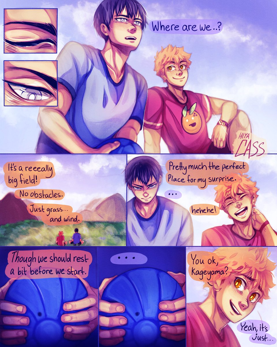 [HQ] Blind Kageyama AU | Race | 