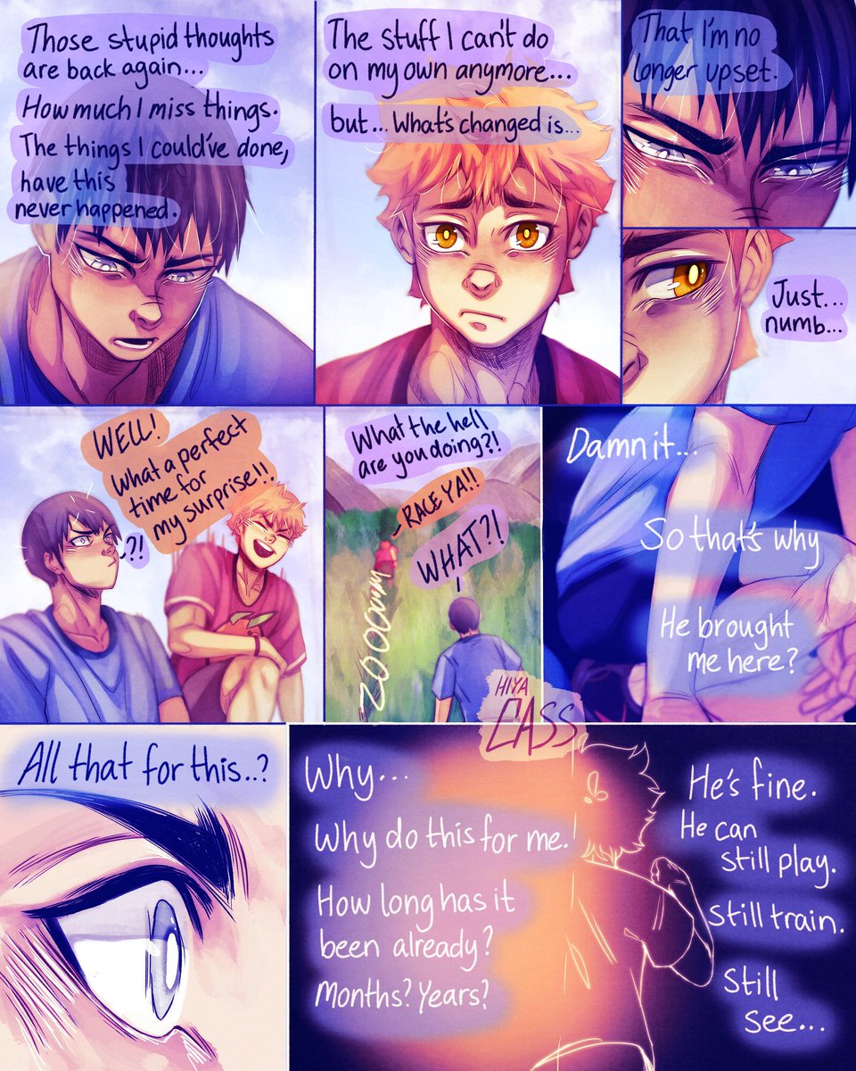 [HQ] Blind Kageyama AU | Race | 