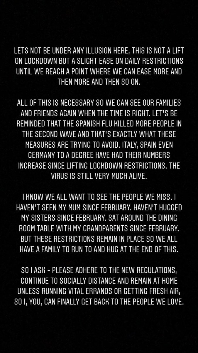 LilEllenn's tweet image. #lockdown #simplemessage #BorisSaysStayAlert