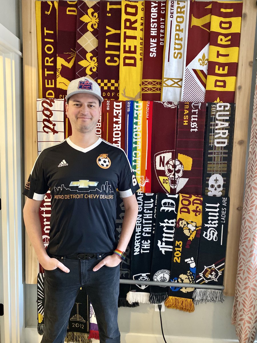 On this wonderful Mother’s Day we have our final kit of 2017. This was a throwback to the 1967 Detroit Cougars, and a commemorative kit for our international friendly with  @Glentoran! This was an INCREDIBLE match with so much love between both sides. I’ll never forget it!  #DCTID