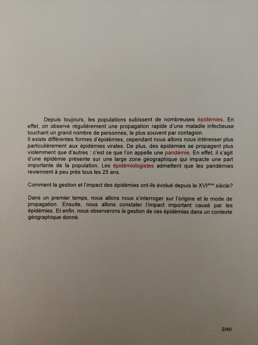 PaulPOULAIN_'s tweet photo. En écho avec la crise que nous traversons, je viens de retrouver mon TPE fait au lycée (2016). Intéressant de lire à nouveau le travail réalisé à l'époque !

#COVID19 #EducationNationale https://t.co/qegtRs33Aa