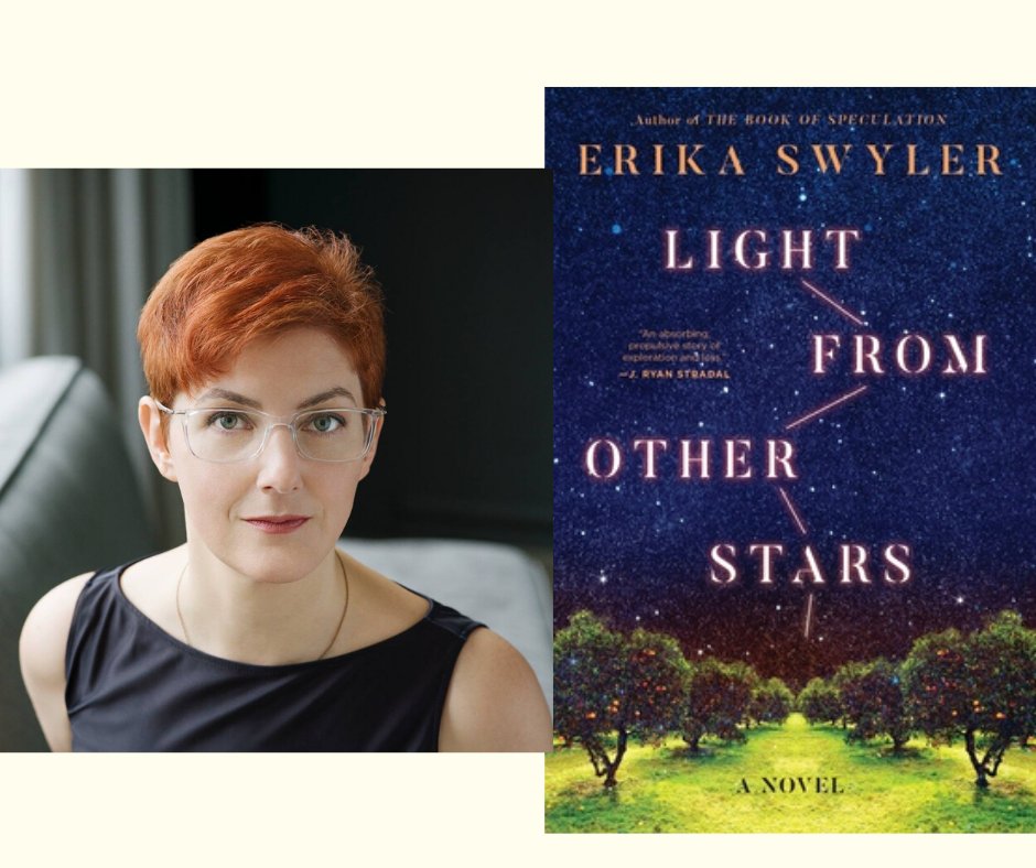 MainPoint_Books's tweet photo. Join us Thursday, May 14th at 7pm as @ErikaSwyler discusses #TheLightFromOtherStars. Link available at https://t.co/DRKELhXhXa. #bloomsbury #indiebookstore #shoplocalnow #waynepa https://t.co/Ci17TtmNuL