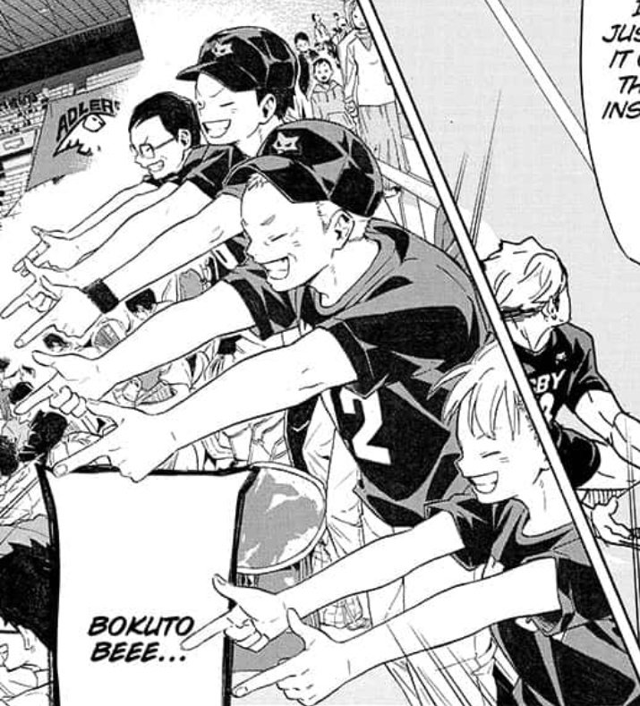 Oh to be in a group of actual Bokuto stans in the hq universe.. 