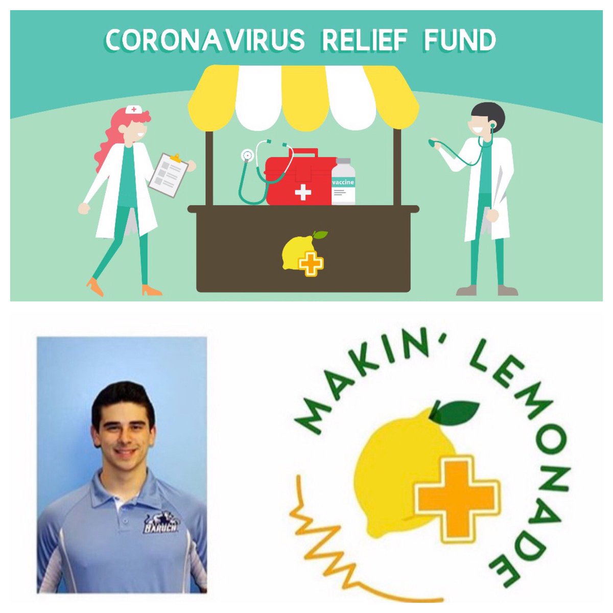 Tonight on <a href="/NBCNewYork/">NBC New York</a> - the tremendous effort of college students to raise money for Covid-19 related charities. We’ll feature baseball player  <a href="/lukelomb42/">Luke Lombardi</a> of <a href="/BaruchAthletics/">Baruch College Athletics</a> who is helping the <a href="/MakinLemonFund/">Makin’ Lemonade Fund</a> rock! $100,000 is well within reach! <a href="/jessekay811/">Jesse Kay</a> <a href="/AlexSheinman/">Alex Sheinman</a>