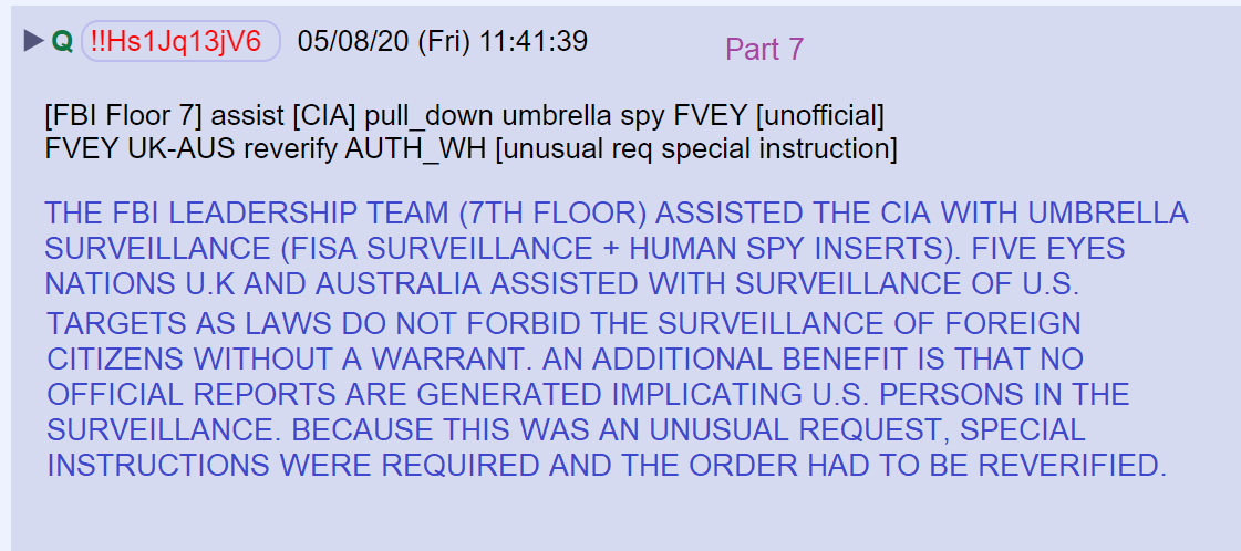 24) The FBI, CIA, and foreign intelligence agencies used all their tools to conduct umbrella surveillance of the Trump campaign. No paper trail was created to implicate U.S. officials.Because of the unusual nature of the request, it had to be authorized by Obama. #Obamagate