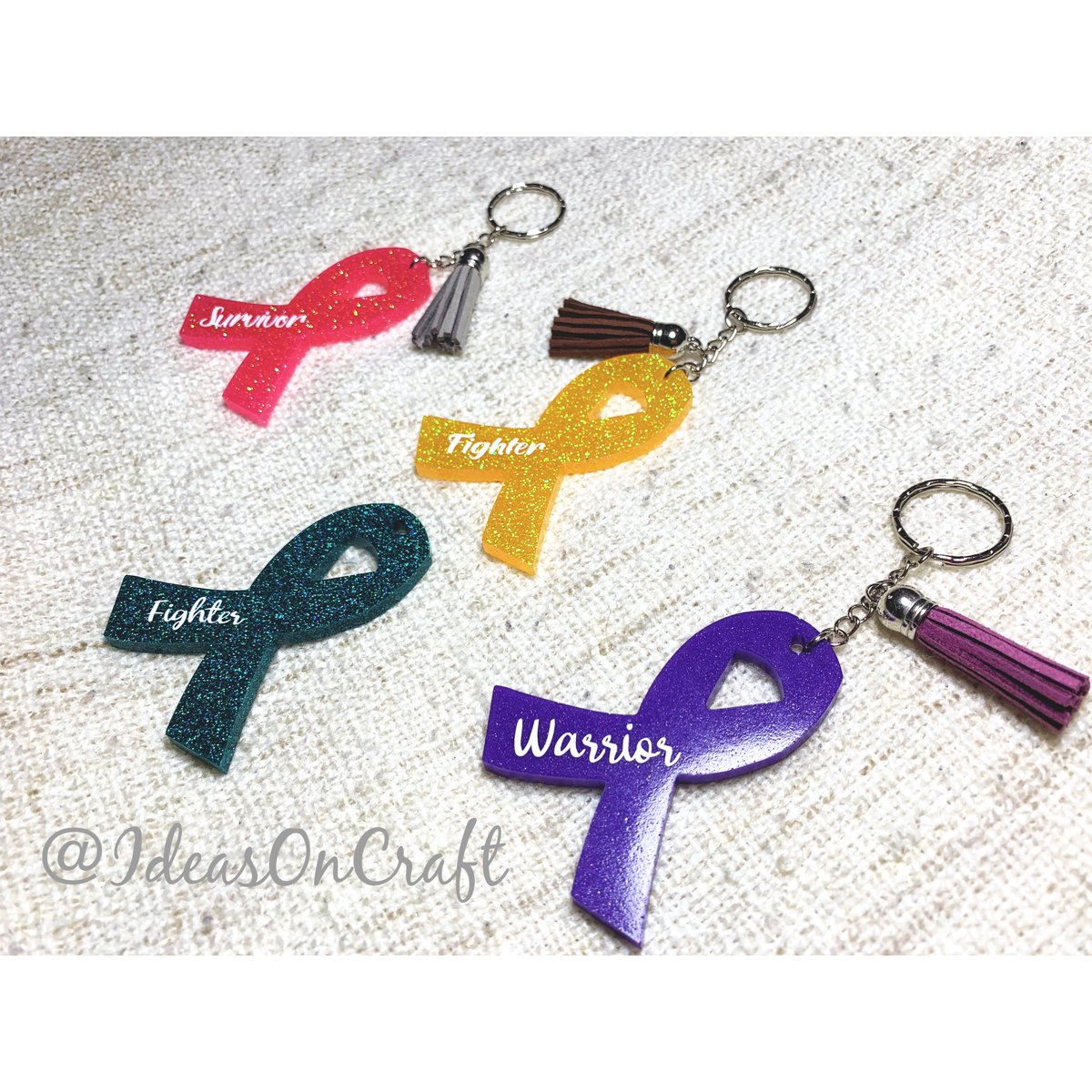 IdeasonCraft's tweet photo. 💖💙 Awareness Keychain 💜💛
.
✨Awareness Month Keychain✨ Choose your color
.
#IdeasOnCraft #AwarenessMonth #AwarenessKeychain #GlitterKeychain #CustomKeychain #Awareness #RibbonKeychain #Fighter #Warrior #Survivor #Handmade #Support #AwarenessSupport #IdeasOnCraft✨💫 https://t.co/7k57y1jpWw