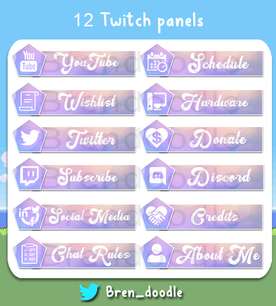 QueenDoodle_'s tweet photo. ⭐️New panel sets! ⭐️

Set 1: https://t.co/H8z6zWEVHc
Set 2: https://t.co/CnOc6A6pY0

One set per design available, unique to 1 purchase, can always make extra for €3 per panel! 

RT = ♥

#twitchpanels #twitchemotes #twitchstreamer #twitchartist #twitchaffiliate https://t.co/83WuYFDfuA