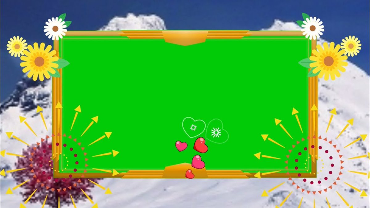 Wedding photo frame animation green screen | @ BirammaSakthiTech  https://t.co/qjGvqn8hhc, image size:1200x675