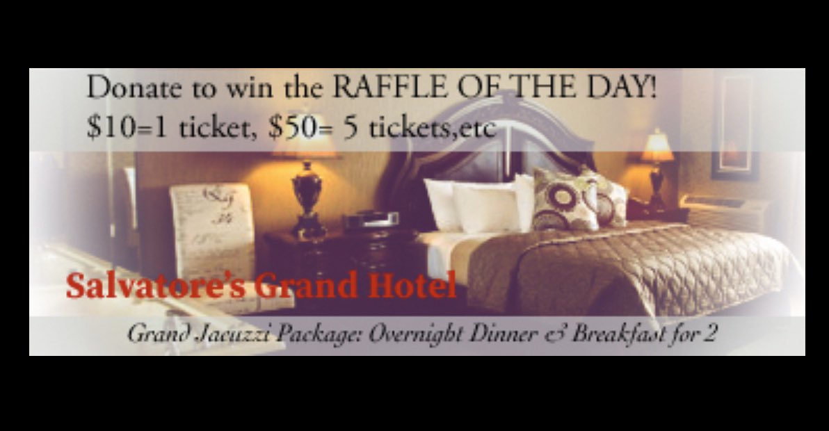 Don’t miss out on the raffle of the day facebook.com/donate/6540451…