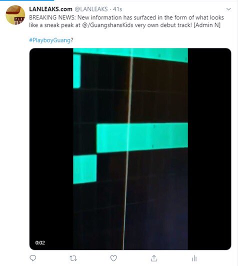 20ASSGCTV's tweet photo. [EXCLUSIVE] Mysterious news site @LANLEAKS launched recently. Recent publications show insider leaks from #PLAYBOYGUANG (@GuangshansKids) debut https://t.co/6PDjmduoMT