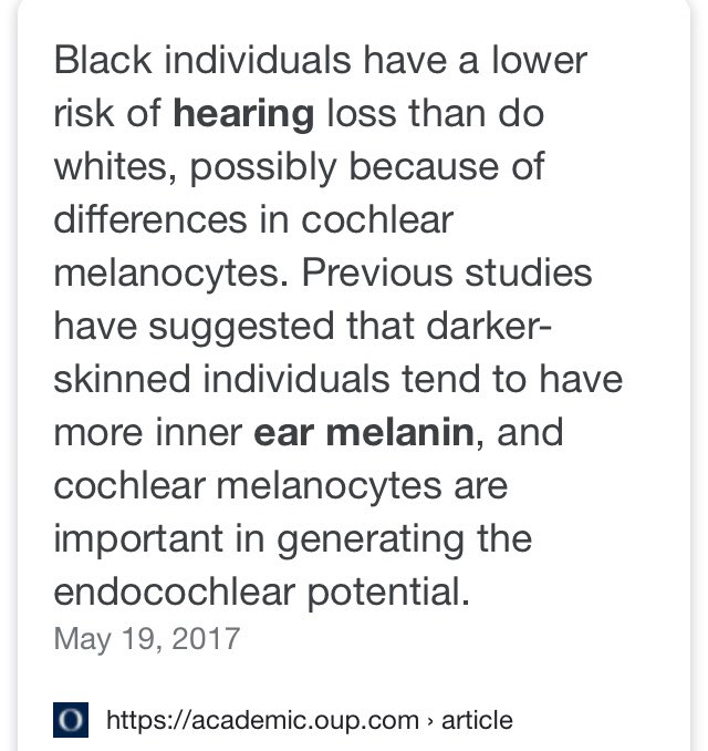 Melanin has many roles in the body, it’s not only cutaneous. Theres Neuromelanin, melanin aids im sight, hearing, in cells metabolizing/synthesizing atp, it is tied directly to regulating endocrine system hormones like dopamine/seratonin/epinephrine & circadian rhythms + more