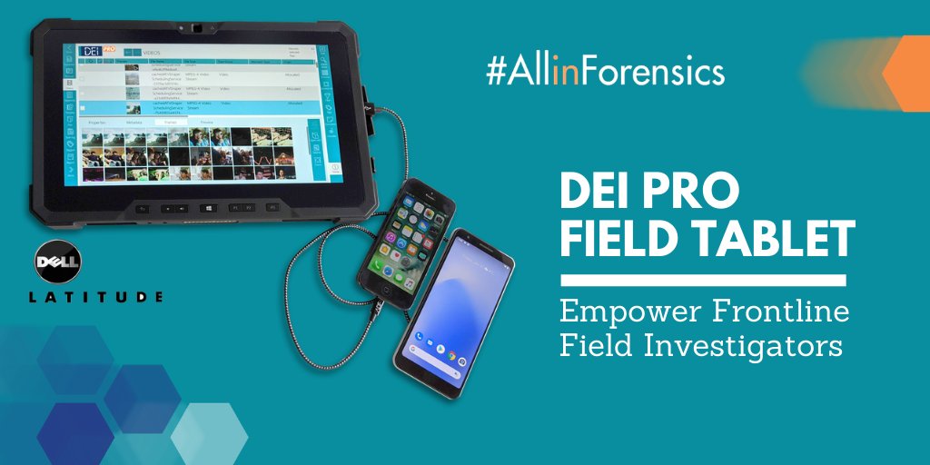 adfsolutions's tweet photo. Field Investigators deserve the best equipment. Empower your frontline agents with the DEI PRO Field Tablet to speed their digital investigations: https://t.co/155d740QeV
#allinforensics #digitalforensics #computerforensics #iosforensics #androidforensics #dfir https://t.co/H6GznOCR3U