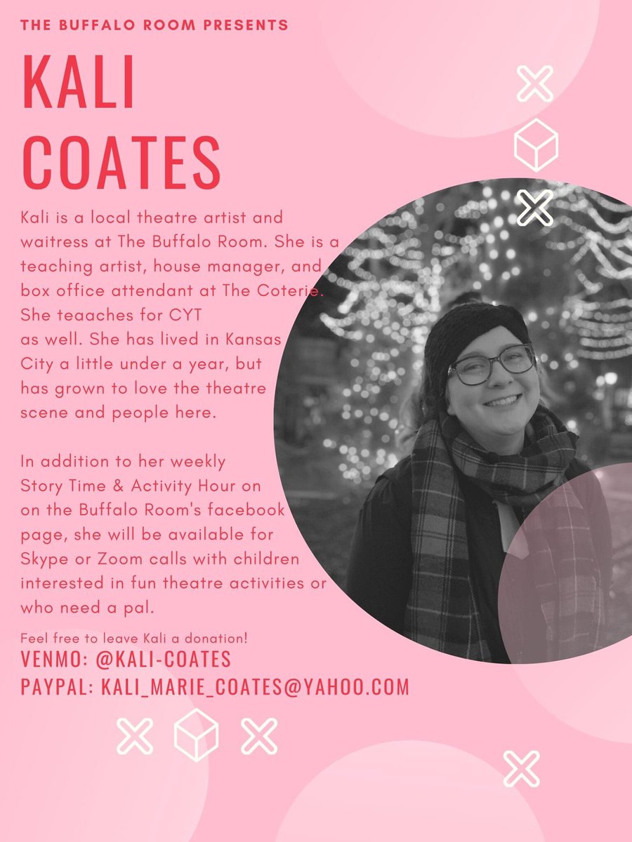 HERD SPOTLIGHT on @KaliCoates1996!
Tune in every Sun@ noon on our FB page (or our archived videos) to check out Kali's Corner, a weekly children's story time &amp; activity hour! If you enjoy Kali's content, feel free to leave her donation!