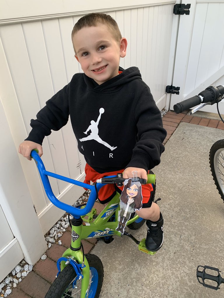 Jake going for a bike ride <a href="/MsHDeNicola/">Hope DeNicola</a>