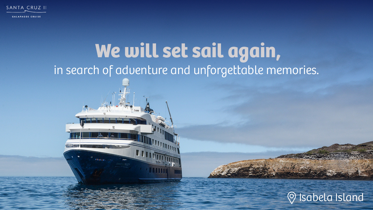 SantaCruzIIGPS's tweet photo. We’ll set sail once again to explore the beauty of the #EnchantedIsles. #WeWillBeBack https://t.co/GfyCN3me5s