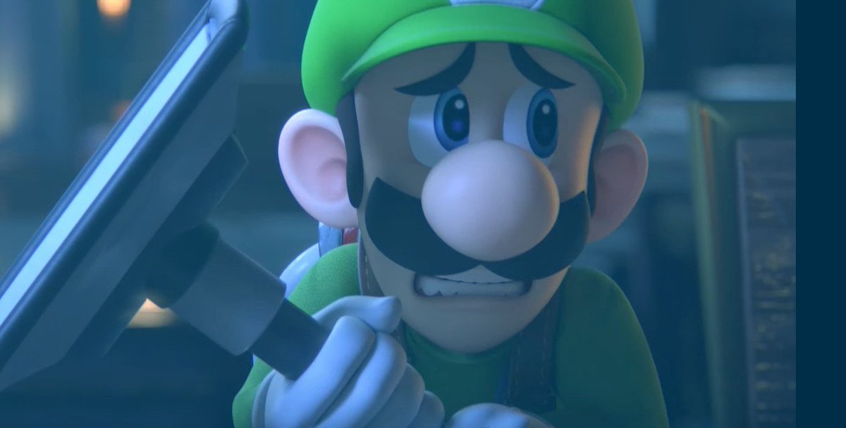 `` I wanna be a great plumber 
ㅤㅤㅤㅤlike my brother Mario . . ! ``

ー; 👻

[ LUIGI PARODY ]
[ #SSBRP| #MARIORP ]