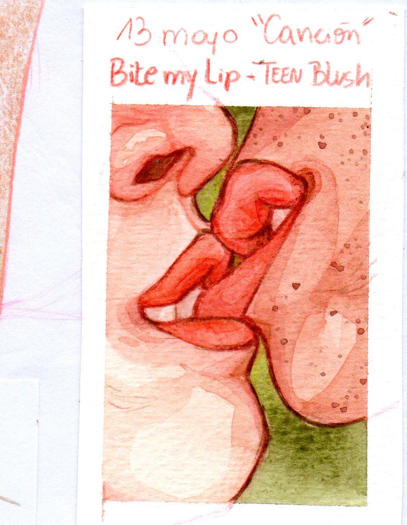 fakepalito's tweet photo. #teenblush #bitemylips #song #watercolor https://t.co/w3ZK1iJhwu
