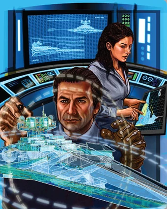 WEG introduced us to two spaceship engineers: Walek Blissex (made ships for the Republic, defected to the Alliance) and his daughter Lira Wessex (designed the Imperial Star Destroyer, staunch Imperial.) Their feud and lives were featured in a couple of fondly-remembered modules.